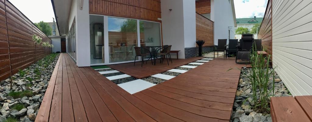 Отель New 2-level luxury apartments with terrace in the - фото №26